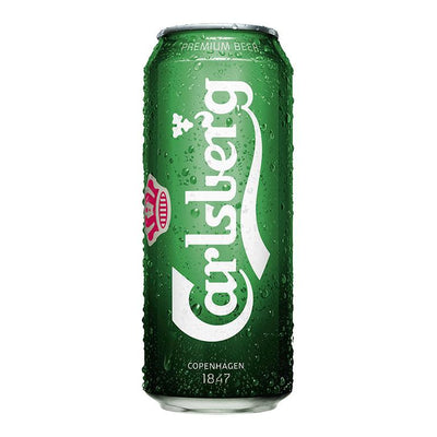 Carlsberg Beer - 500ml x 24 Long Cans
